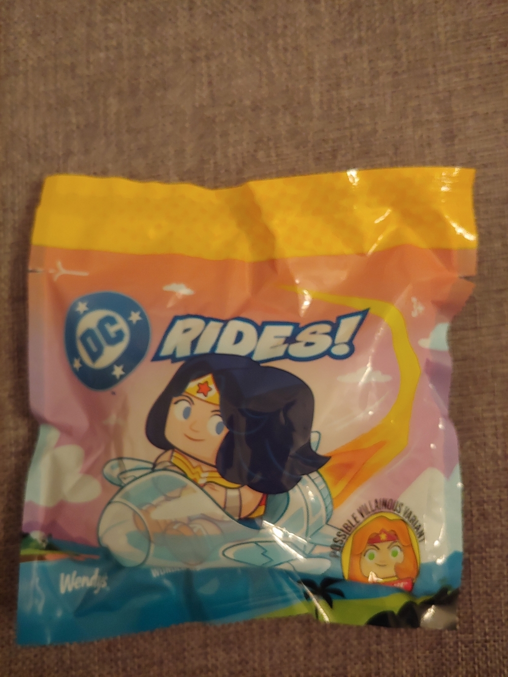 DC #6 Wonder Woman Rides! With The Invisible Jet